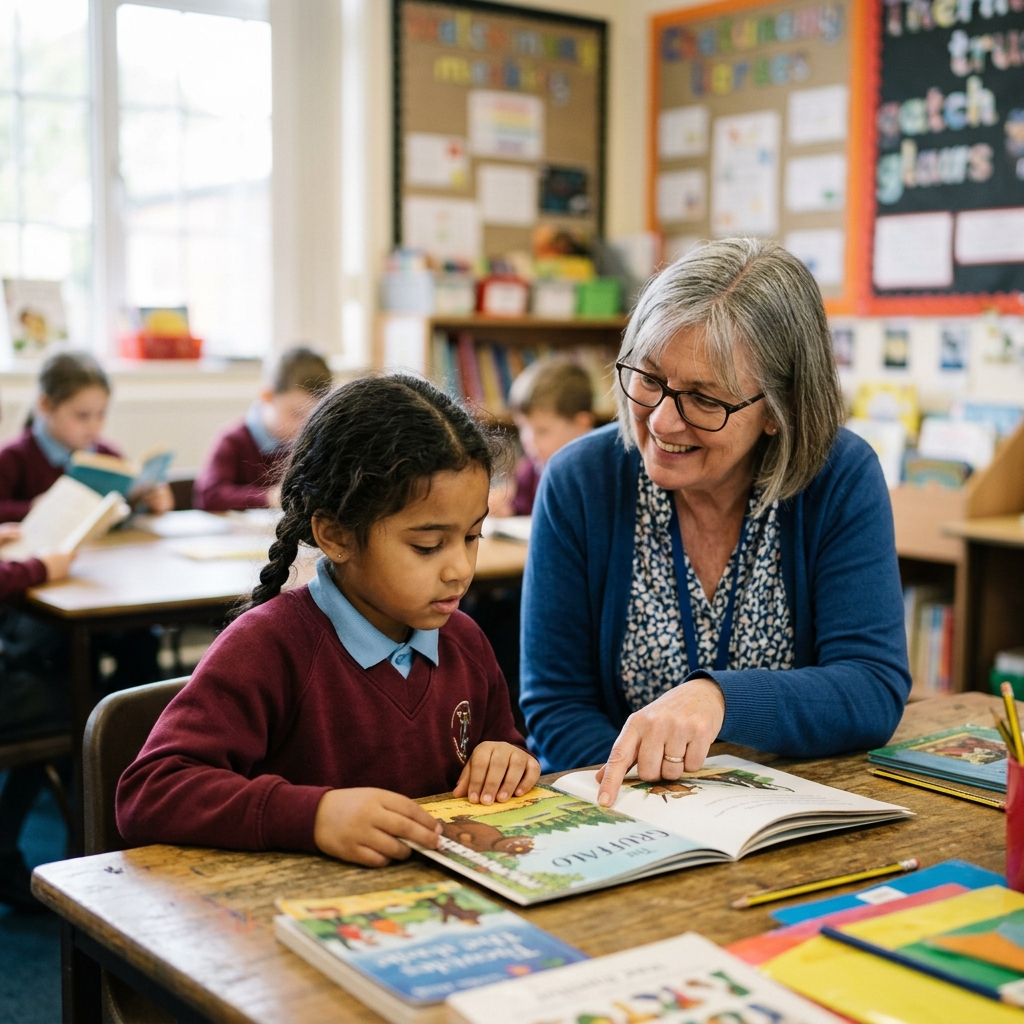 Vorlesesituation Lese- & Förderpaten