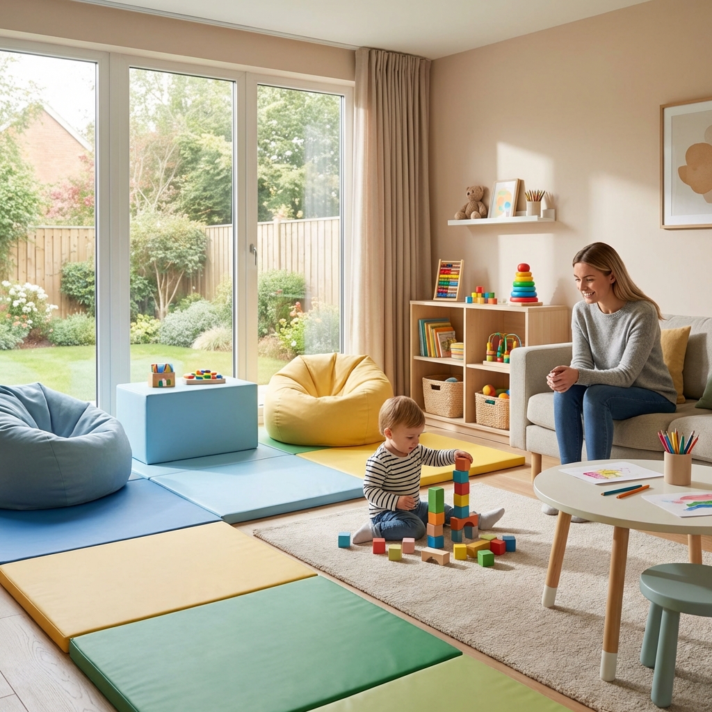 Spielzimmer im Kinderhaus Saarbrücken